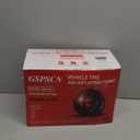 GSPSCN 6X Faster Inflation Portable Digital Car Tire Inflator with Gauge 150Psi Auto Shut-Off, Heavy Duty Double Cylinders 12V Air Compressor Pump with LED Light for Auto,Truck,Car,Bicycles,RV,SUV (Red)