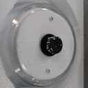 Bezrat Microwave Tall Glass Plate Cover | Splatter Guard Lid with Easy Grip Silicone Handle Knob | 100% Food Grade | BPA Free and Dishwasher Safe | 10 Inch (Black-)