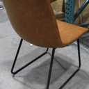 Flash Furniture Light Brown 18.0-in H Counter height Metal Bar Stool 