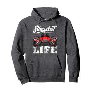Slingshot Car Drivers Lovers Funny Sling shot Pullover Hoodie Black 2XL