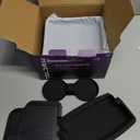 Center Console Organizer Tray for Tesla Model Y Juniper Accessories 2025 2026 & for Tesla Model 3 Highland Accessories 2024 2025 2026 [Slide Smoothly & US Patent] Sunglasses Cup Holder Black