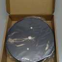 Canomo 6 Inch Ceiling Lighting Canopy Kit Ceiling Plate Cover for Single Pendant Light and Chandelier with All Hardware Includes Loop, Cross Bar and Mounting Screws, Black