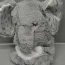 Soothing Breathing Stuffed Animal, Breathing Stuffed Animal Plush with Sensory Details Musical Lights and Rhythmic Breathing Sleep Companion, for Kids Toy (Grey)