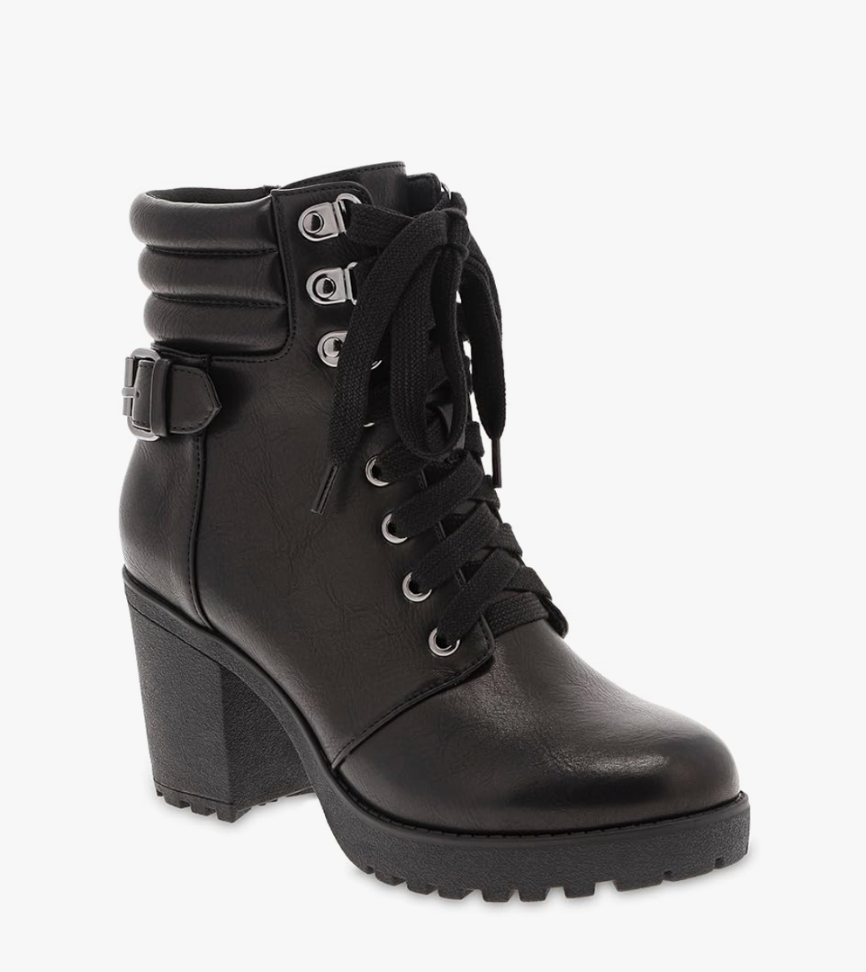 Black Annamaria Boots by MIA Shoes, 7