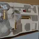 Moen T393BG Align 2-Handle Deck Mount Modern Roman Tub Faucet Trim Kit, Valve Required, Brushed Gold