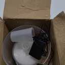 Essential Oil Diffuser, 3 in 1 Aromatherapy Diffuser & Himalayan Salt Lamp & Ultrasonic Humidifier with Timer for Large Room, Intermitten Mist Up to 20 hrs, 7 Color Light Auto Shut-Off 300ml