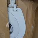 Mayfair NextStep2 Toilet Seat with Built-In Potty Training Seat, Slow-Close, Removable that will Never Loosen, Round, White
