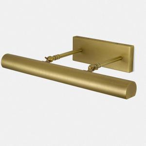 Picture Light, 18inch Brass Picture Lights for Wall,Hardwired Brushed Gold Picture Lights,270 Rotatable Art Lights, 3-Light Picture Frame Light for Painting Display Artwork Portrait