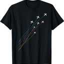 Pilot Commercial Passenger Airplanes Aeroplanes Airline Gift T-Shirt Small