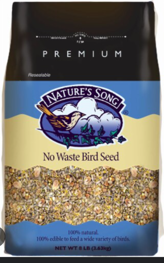 Nature's Song Wild Bird No Waste Bird Seed --15 lbs