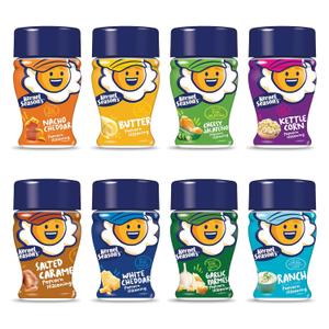Kernel Season's Popcorn Seasoning Mini Jars Variety Pack, 0.9 Ounce (Pack of 8) (EXP 09/24/26)