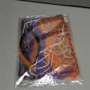 YVAINE 2 Pack Plastic Papel Picado Day of The Dead Sugar Skull Bunting Banner Altar Decoration- 18 pcs Fiesta Dia De Los Muertos Black Purple Orange Flag Banner for Mexican Cinco De Mayo Decorations