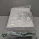 4 Tier Plastic Storage Bins with Lid 23QT, Stackable Storage Containers with Wheels, Folding Storage Boxes, Stackable Storage Bins, Organizers and Storage for Living Room,Office,Dorm (White)