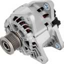 SCITOO Alternator 11673 Fit for Nissan Sentra 1.8L 1.8 2013 2014 2015 2016 2017 2018 2019 13 14 15 16 17 18 19 - AVA0169 400-40136 23100-3SH2B FG12T039 12V 110Amp CW 6-Groove Clutch Pulley