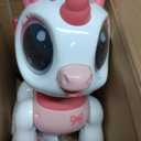 SGILE Unicorn Toy for Girls Robot Pet for Kids Age 3 4 5 6 7 8 Years with Music Dance Walk and Interactive Gesture Sense Program Treats, Preschool STEM Learning Remote Control Toy for Toddler Pink