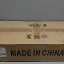 6-Light Farmhouse Bathroom Light Fixtures Vintage Bathroom Vanity Lights Over Mirror Black and Wood Painted Metal Vanity Light for Bathroom with Glass Shades E26 Socket