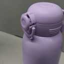 Portable Bottle Warmer for Travel - Large 12oz Capacity with Dual Heating Modes for Breast Milk & Water, Fast Heating Smart Temperature Control, Portable Milk Warmer Gifts for New Mom Purple