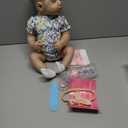 SCOM 20-Inch Reborn Baby Doll - Lifelike Silicone Baby Girl with Full Soft Vinyl Body, Washable & Poseable, 7-Piece Accessory Set - Safe Gift for Kids Ages 3+, Birthday/Christmas