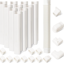 Easy to Install, Thick PVC Material, DIY Painting, Heat Resistance, with Screws, Decorative, Suitable for Most AC Line Set