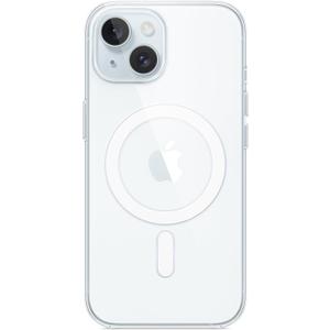 Apple iPhone 15 Clear Case with MagSafe: Lightweight Phone Case, Wireless Charging Compatible, Smooth Glossy Finish