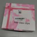 12 Pack Pink Square Claw Clips, Big and Small Neutral Rectangle Hair Claw Clips, Non-slip Matte Large Hair Clips for Women,Strong Hold jaw clip for Thick Thin Hair