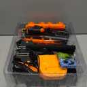 Slot Car Race Track Sets with 4 High-Speed Racing Car, Battery or Electric Race Car Track for Boys and Kids, Dual Racing Game Lap Counter Circular Overpass Track, Gifts Toys for Boys Kids Age 6-12