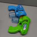 JOYIN 2 Kids Bubble Gun with 2 Bottles Refill Solution, Bubble Machine Gun for Toddlers 1-3 Kids 4-8, Party Favors, Summer Toy, Outdoors, Easter, Birthday Gift (Blue+green)