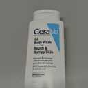 CeraVe Body Wash with Salicylic Acid, Fragrance Free Body Wash to Exfoliate Rough and Bumpy Skin, Allergy Tested, 10 Ounce