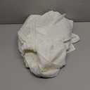 25pcs Polyester Cloth Napkins - 20 x 20 inch Ivory Dinner Washable Napkins with Hemmed Edges for Restaurant/Wedding/Hotel(25, Ivory)