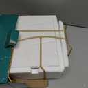 3 Tier Ceramic Fruit Bowl for Kitchen Counter with Metal Rack, Fruit Basket with Stand, Porcelain Bowls for Vegetable Bread Candy Snack Nuts Dessert Cake Tray (Gold 3 Layer)