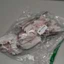 Norme 18 Pcs 3 Size Velvet Christmas Poinsettia Flowers Glitter Artificial Poinsettia Flowers with Stems Christmas Tree Ornaments for Xmas Tree Wreath Wedding New Year Holiday Decor(Macaron Pink)