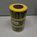 Premium Yellow Caution Tape Roll, 3 inch x 1000 feet, Ideal Use for Danger/Hazardous Areas/Crime Scene Halloween Party Decorations (3-Pack)