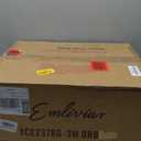 Emliviar 3-Light Bathroom Light Fixtures Over Mirror for Living Room, Hallway, Farmhouse Oil Rubbed Bronze Vanity Light with Water Grain Globe Glass, YCE237BG-3W ORB