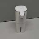 Automatic Soap Dispenser Wall Mounted USB C Rechargeable Electric Soap Dispenser with Sensor 4 Levels Adjustable White for Bathroom Kitchen