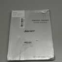 Sintuff 8" x 10'' Brass Double Picture Frame Clear Double Folding Hinged Frame Acrylic Memorial Photos Displayed Stand for Desktop Artwork Plants Specimen Graduation Christmas Gifts(Gold)