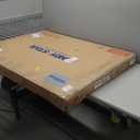 ANDY STAR Chrome Bathroom Mirror, 30x40 Inch Large Polished Chrome Mirror, Rectangle Mirror for Bathroom with Unique Wavy Design Ideal for Home Decor, Rust-Proof Stainless Steel 1 Frame