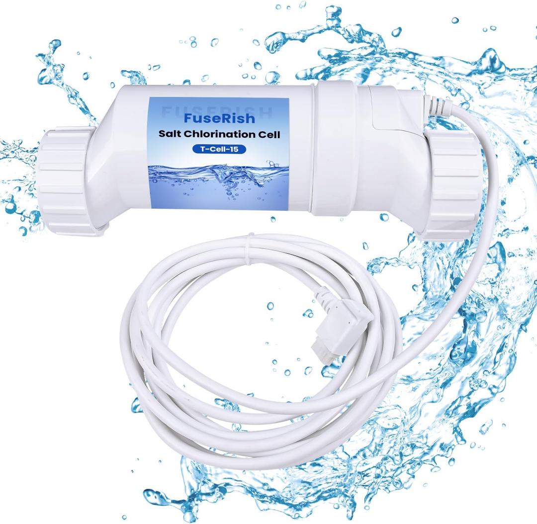 T-CELL-15 Replacement Salt ChIorination Cell Compatible with Hayward W3T-Cell-15, T-CELL-15-SWP for In-Ground Pools up to 40,000 Gallons Replace BLT15H, BLW1T15H