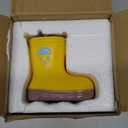 Yellow Rain Boot Flower Pot Garden Planter Succulent Planter Resin Cute Boots Planter Pot Decorative Succulent Planter Pot with Drainage Hole Boots Flower Vase Gift (Design-2)