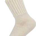 BomKinta Boot Socks for Women Winter Solid Thick Warm Socks Cozy Crew Socks Christmas Gift (M)