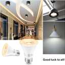 7W Par20 LED Bulb (50W Equivalent), UL Listed, 5000k Daylight White Dimmable Flood Bulbs Lights, 500 Lumens, E26 Base, Recessed Lighting for Indoor Outdoor, 6 Pack