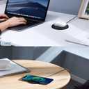 COKOEYE Wireless Charger, 15W Max Fast Wireless Charging Pad 2-Pack Compatible with iPhone 17/17 Air/17 Pro/17 Pro Max/16/15/14/13/12/Samsung S24/S24Ultra/S23Ultra/S22/S21,AirPods Pro2