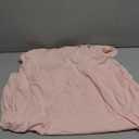 Marvmys Womens Cotton Long Nightgowns Spaghetti Strap V Neck Full Slip Sleep Shirts with Pockets (Small, Light Pink)