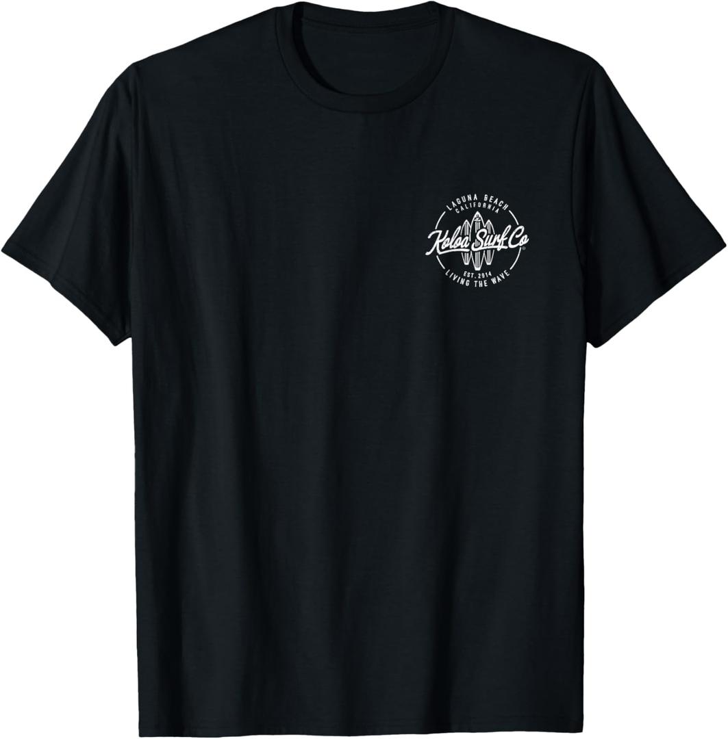 Koloa Surf Laguna Boards Logo Lightweight, Graphic T-Shirt, S
