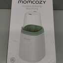Momcozy Bottle Warmer, Fast Bottle Warmers for All Bottles with Timer, Accurate Temperature Control and Automatic Shut-Off, Multifunctional Bottle Warmer for Breastmilk (Green+White)