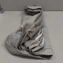 FLYMEI Patio Cushion Covers 18x18x2 Waterproof Outdoor Cushion Cover Replacement 4Packs Outdoor Seat Cushion Slipcover for Rattan Chair Sofa, Grey