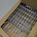 Live Feral Cat Trap Cage with Cover, Heavy Duty Folding Animal Traps Cage for Stray Cats, Humane Cat Trap for Raccoon, Squirrel, Skunk, Catch and Release - (32 x 10 x 12 inches)