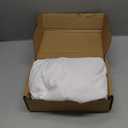 Amazon Basics Ruffled Bed Skirt, Classic Style, Wrinkle and Fade Resistant, Machine Washable, 16" Drop, Full, White