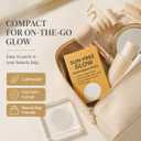 PurevLab Sun-Free Glow Patch for Women & Men, Round Micro-Tip Self Tanning Patches for Natural Bronzed Skin, Peel and Place Beauty Tabs for Daily Routine, No-Mess Travel-Friendly Tan Patch, 2 Boxes