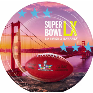 Super bowl LX San Francisco Bay area table napkins, Pack of 3