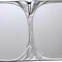 Car Window Sunshade Cover Sun Shade Windshield Visor Protector Windscreen Folding Auto UV Protection Curtain Styling Accessories, (140x70cm)